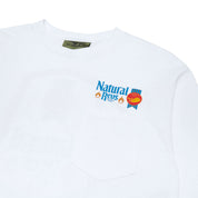 Natty Revs LS Tee - White