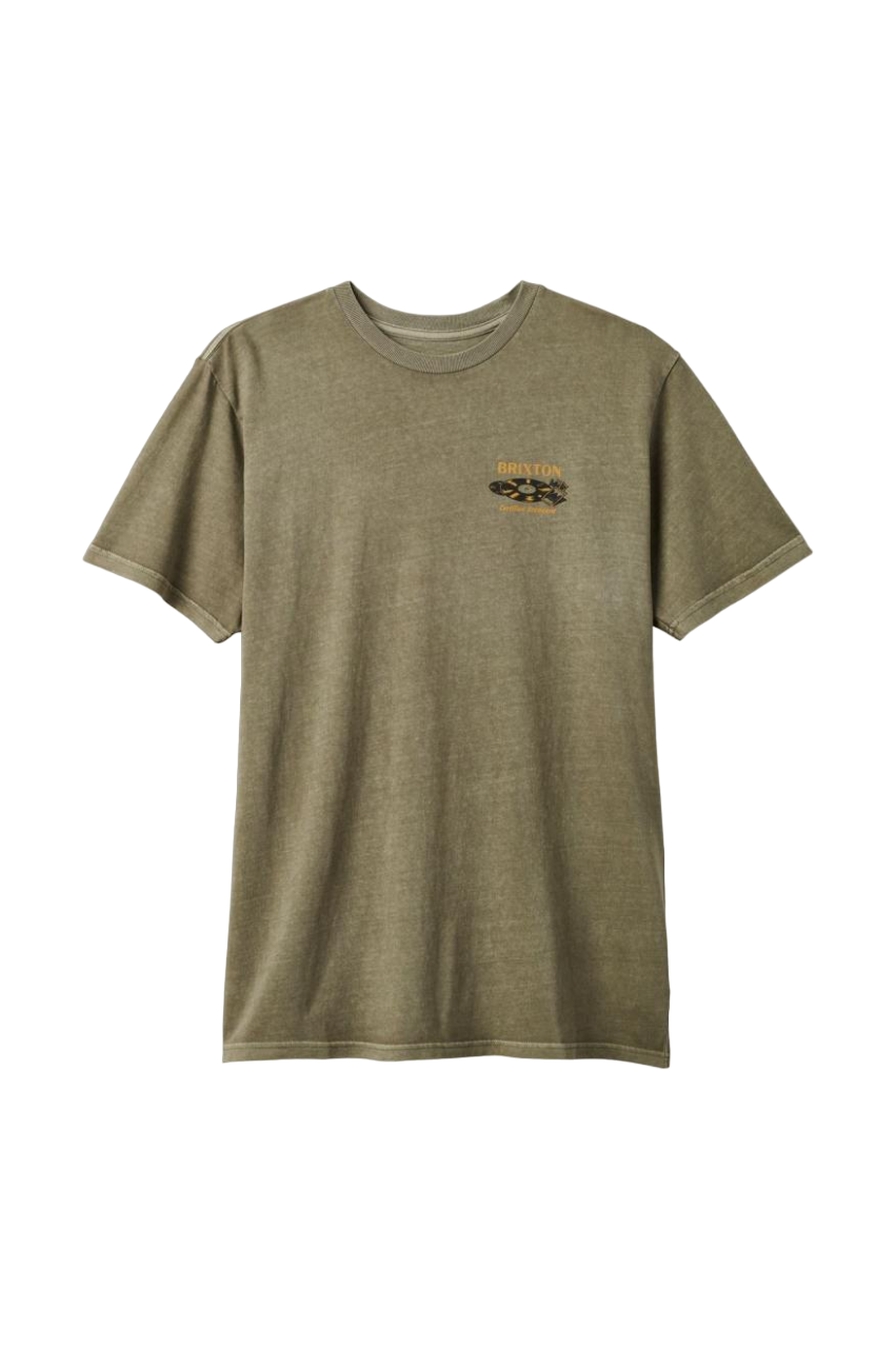 Hubbard S/S Standard Tee - Olive Surplus Worn Wash