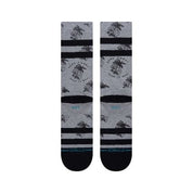 Gone To Maui Crew Socks - Heather Grey