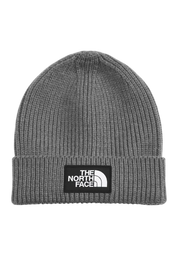 Kid Box Logo Beanie - Medium Grey Heather