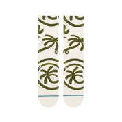 Twisted Crew Socks - Off White