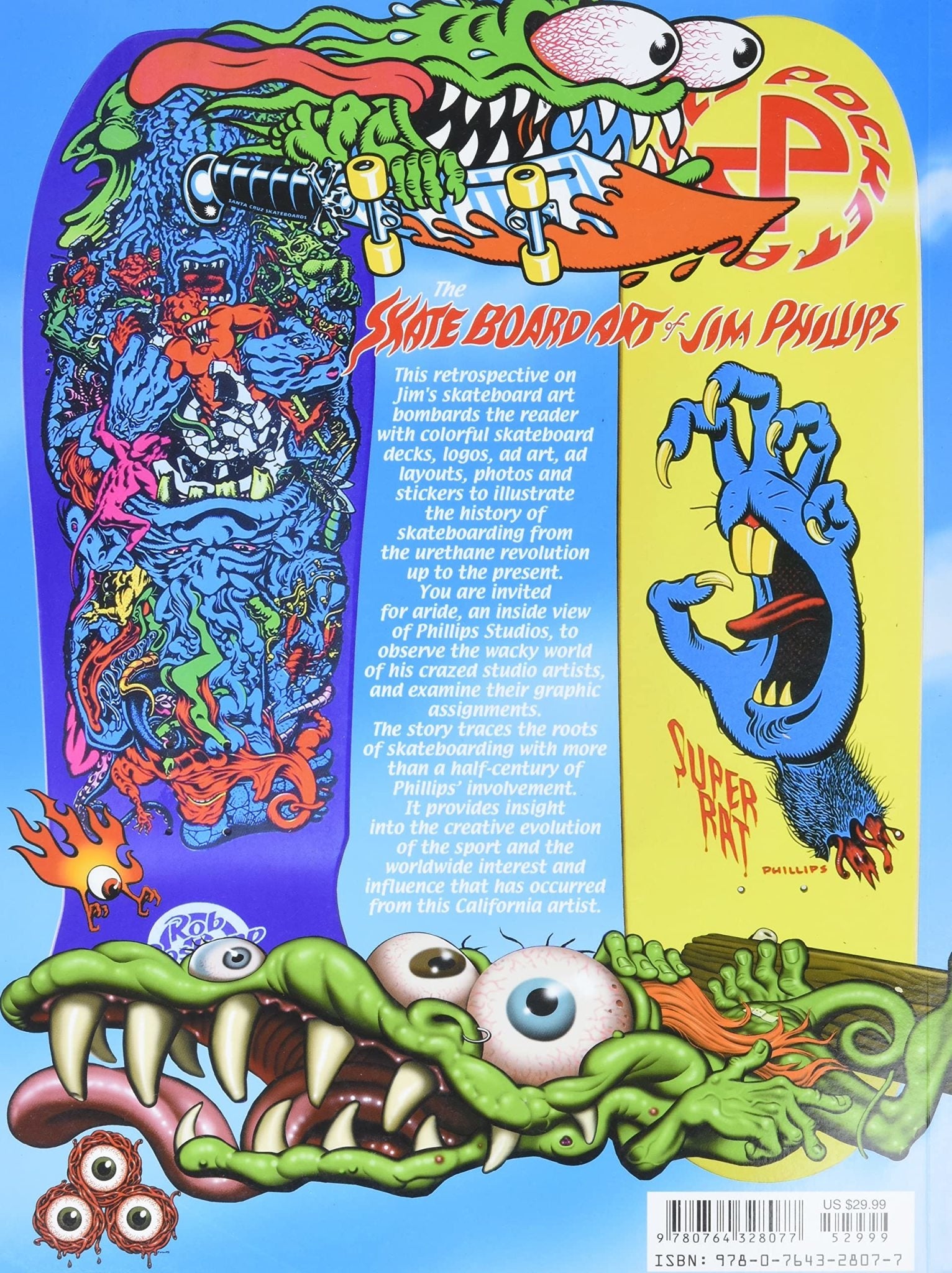 L'art du skateboard de Jim Phillips