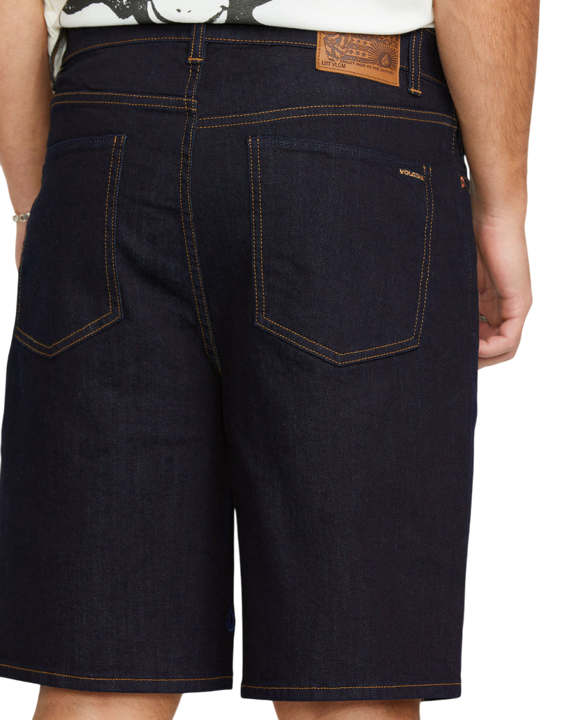 Billow Short en Denim Loose Fit - Rinse
