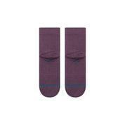 Icon Quarter Socks - Grape