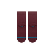 Icon Quarter Socks - Wine