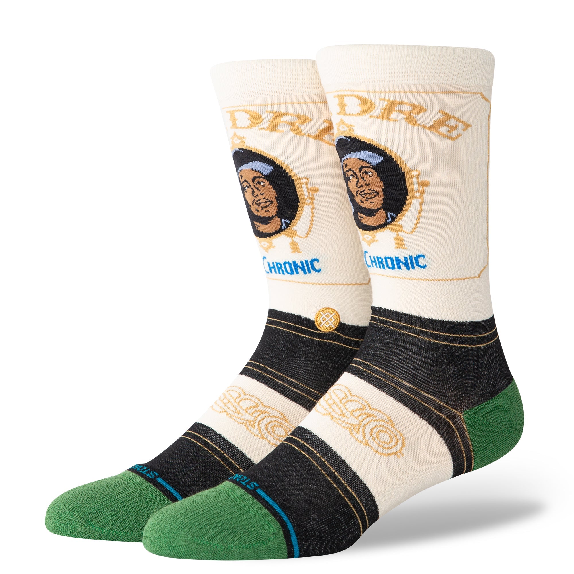 "Dr. Dre" The Chronic Crew Chaussettes - Noir