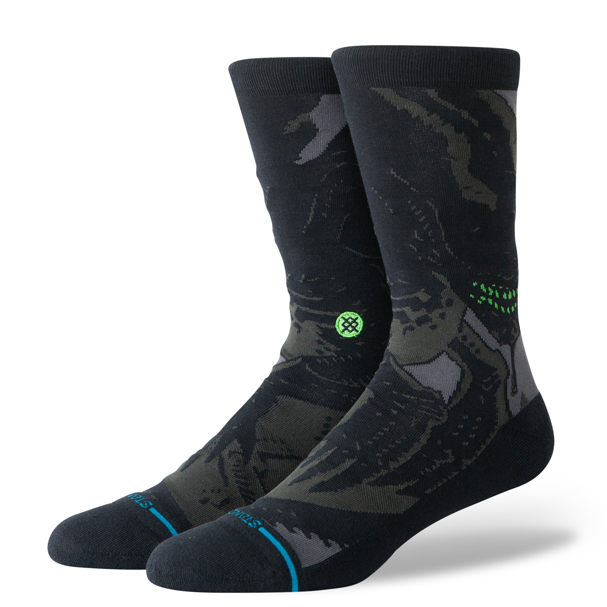Alien x Stance Alien Crew Socks - Black