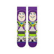 Toy Story x Stance Buzz Crew Socks - Purple