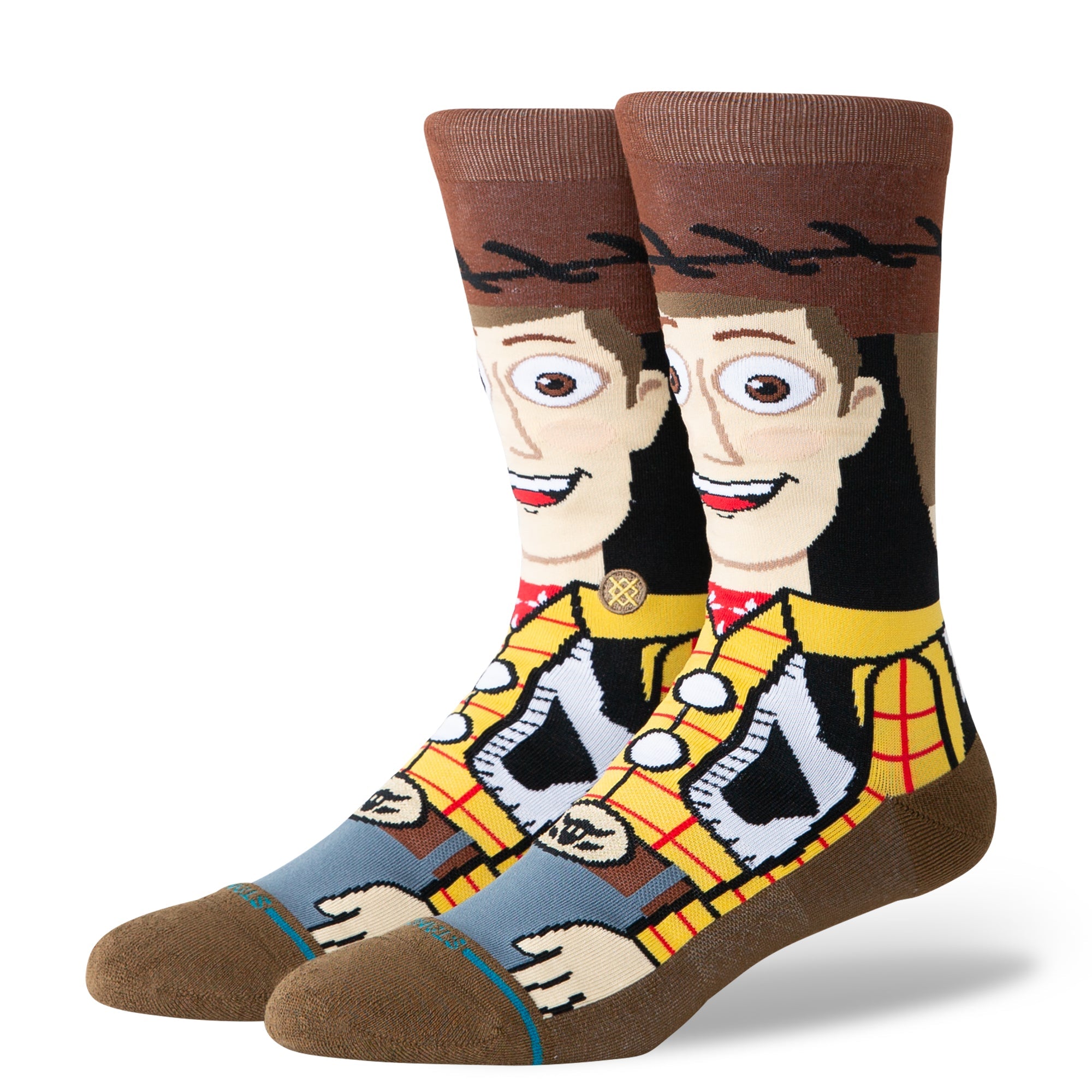 Chaussettes Toy Story x Stance Woody Crew - Brun