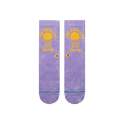 "NBA" Los Angeles Lakers Vintage Crew Socks - Purple