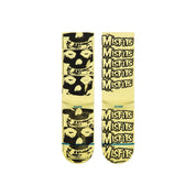 "Misfits"Crew Socks - Melon