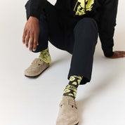 "Misfits"Crew Socks - Melon