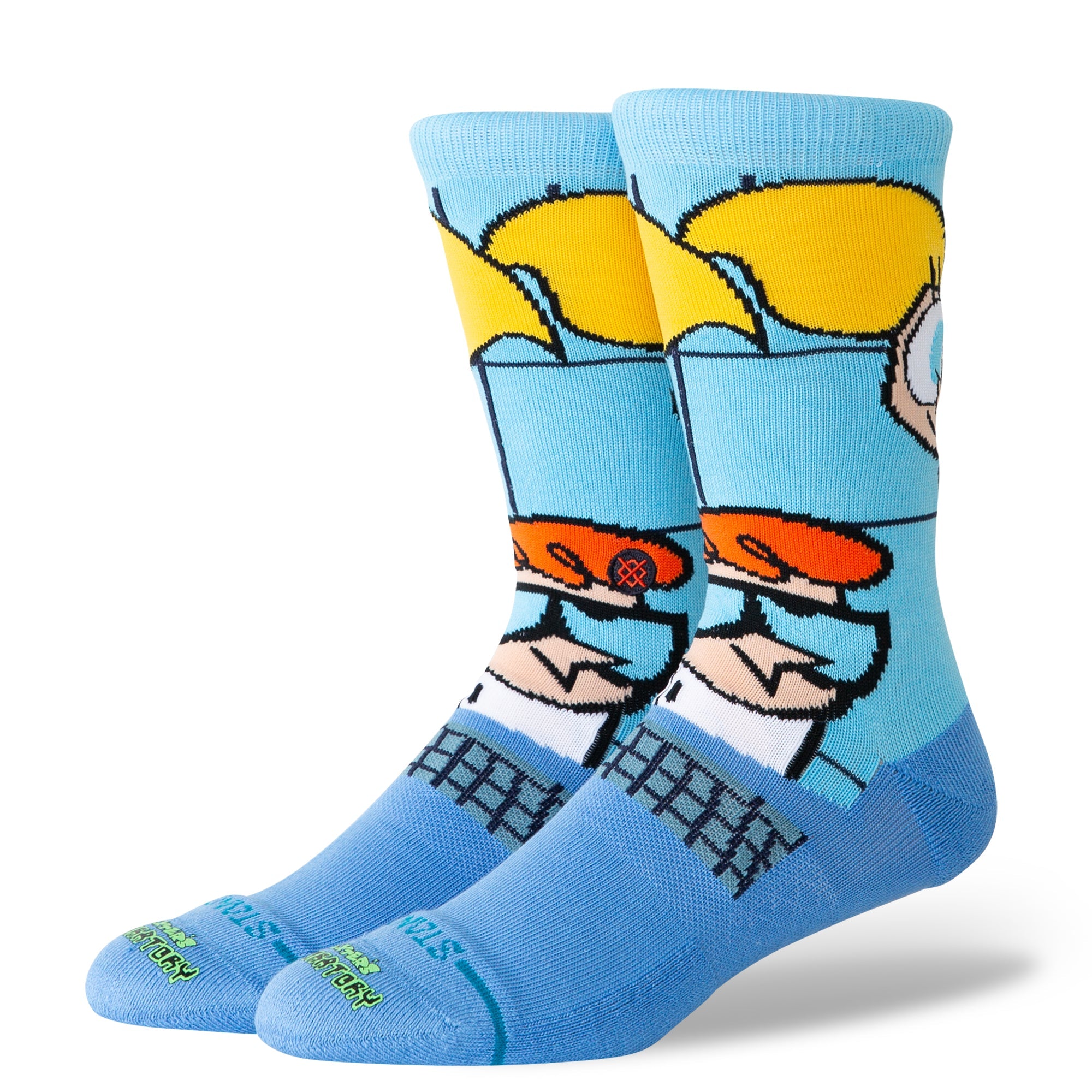 Chaussettes Cartoon Network x Stance Dexters Crew - Bleu