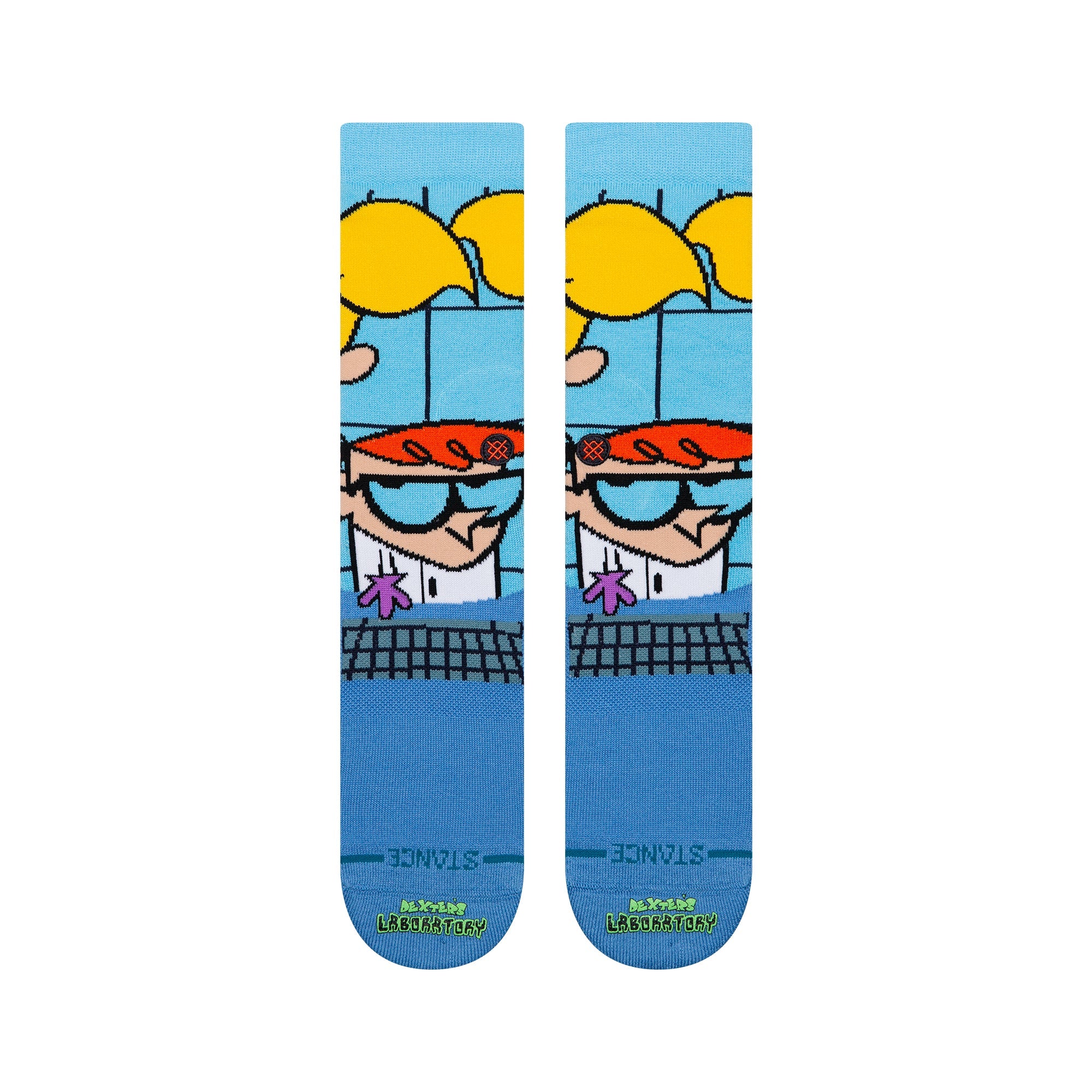 Chaussettes Cartoon Network x Stance Dexters Crew - Bleu