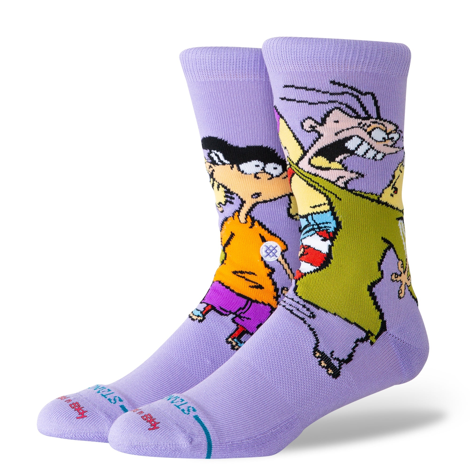 Chaussettes Cartoon Network x Stance Ed Edd Eddy Crew - Violet
