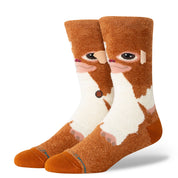 Chaussettes Gremlins x Stance Gizmo Crew - Brun