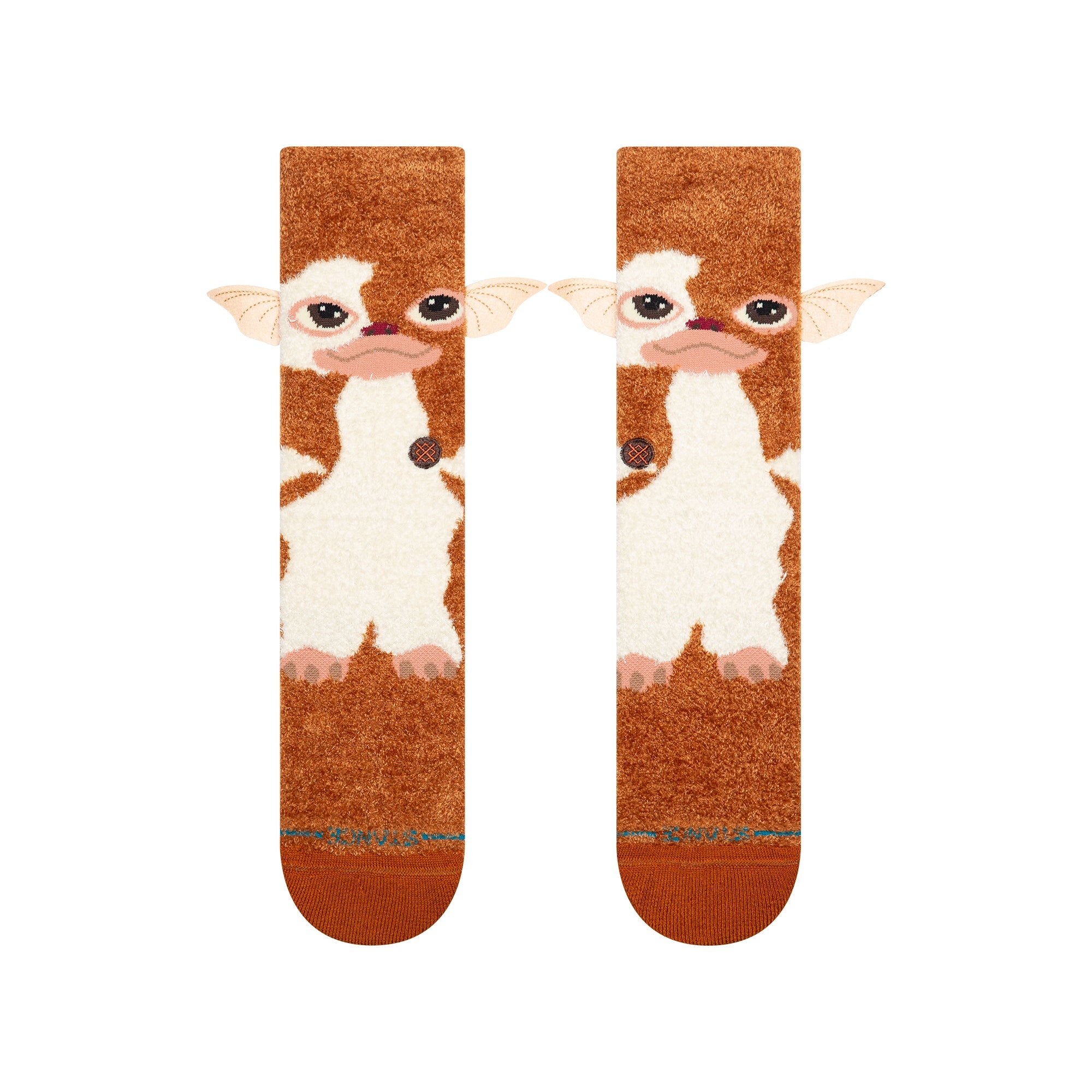 Chaussettes Gremlins x Stance Gizmo Crew - Brun