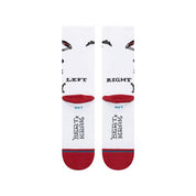 Bert Krak x Stance Skeleton Crew Socks - White
