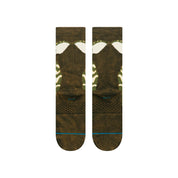 Chaussettes Gremlins x Stance Stripe Gremlins Crew - Vert Foncé
