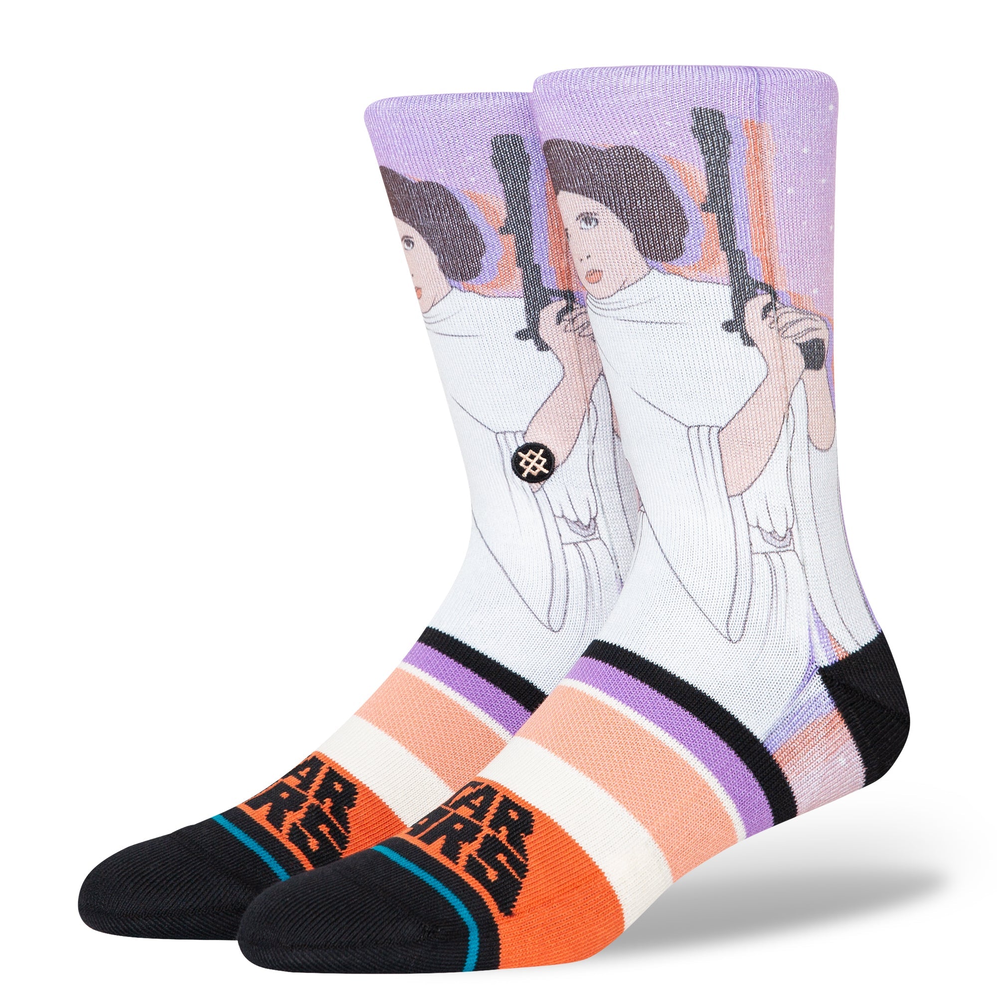 "Star Wars By Jaz" Princesse Leia Organa Crew Socks