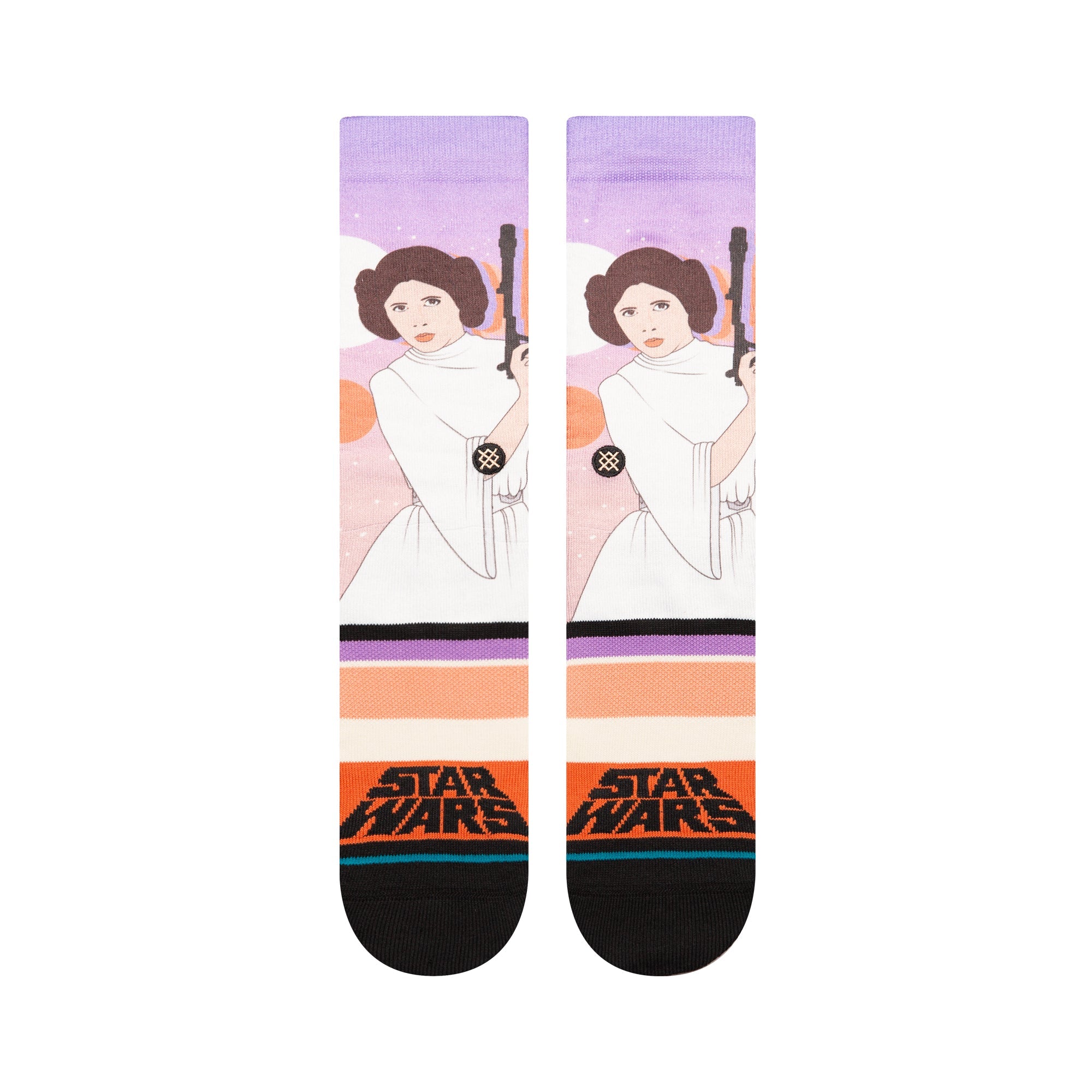 "Star Wars By Jaz" Princesse Leia Organa Crew Socks
