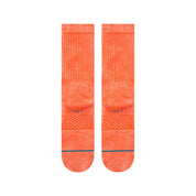 Icon Dyed Crew Socks - Coral