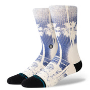 In Paradise Crew Socks - Indigo