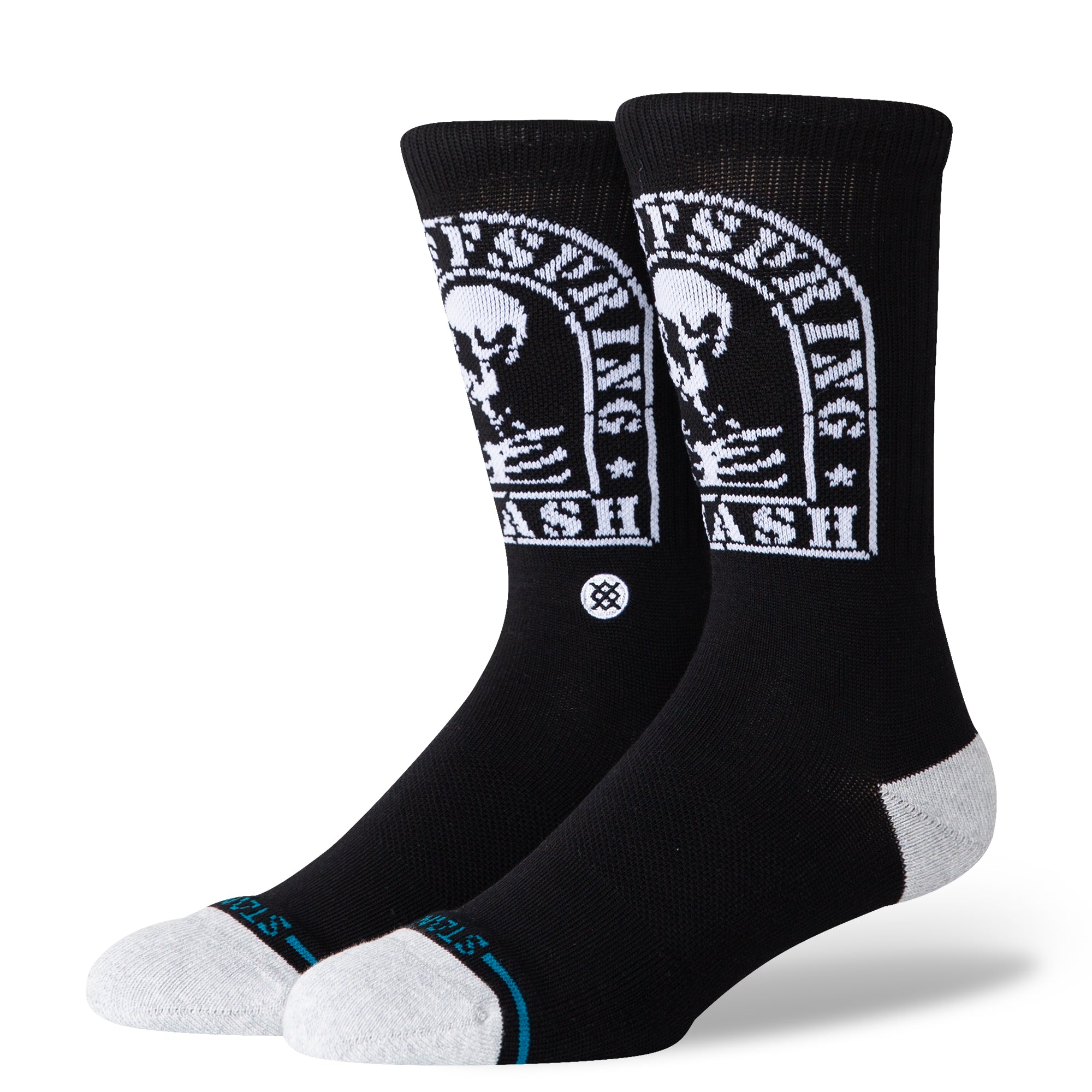 "The Offspring" Smashed Crew Chaussettes - Noir