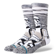 "Star Wars" The Storm Trooper Crew Socks - White