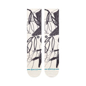Chaussettes Art Studio Crew - Blanc