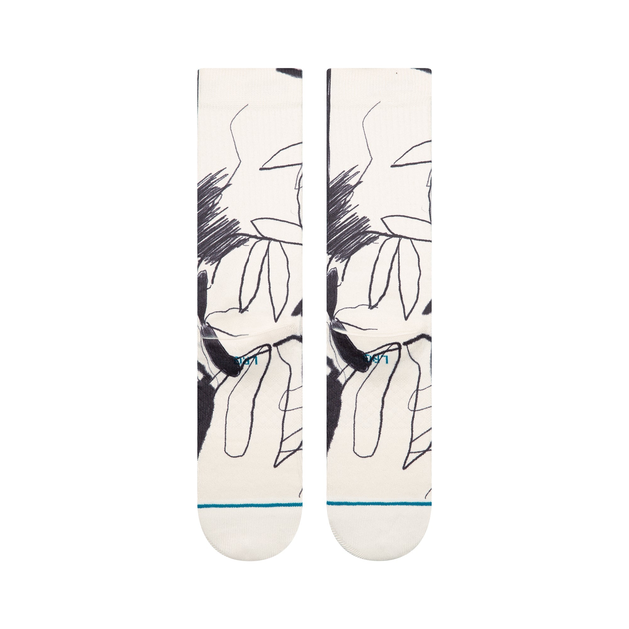 Chaussettes Art Studio Crew - Blanc