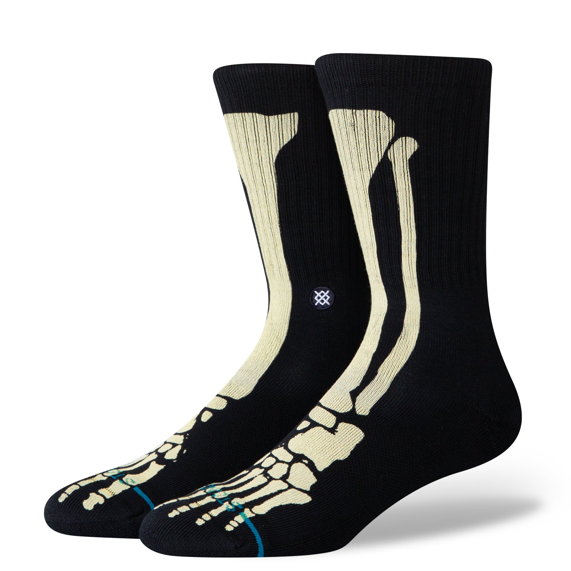 Bones 3 Crew Socks - Black