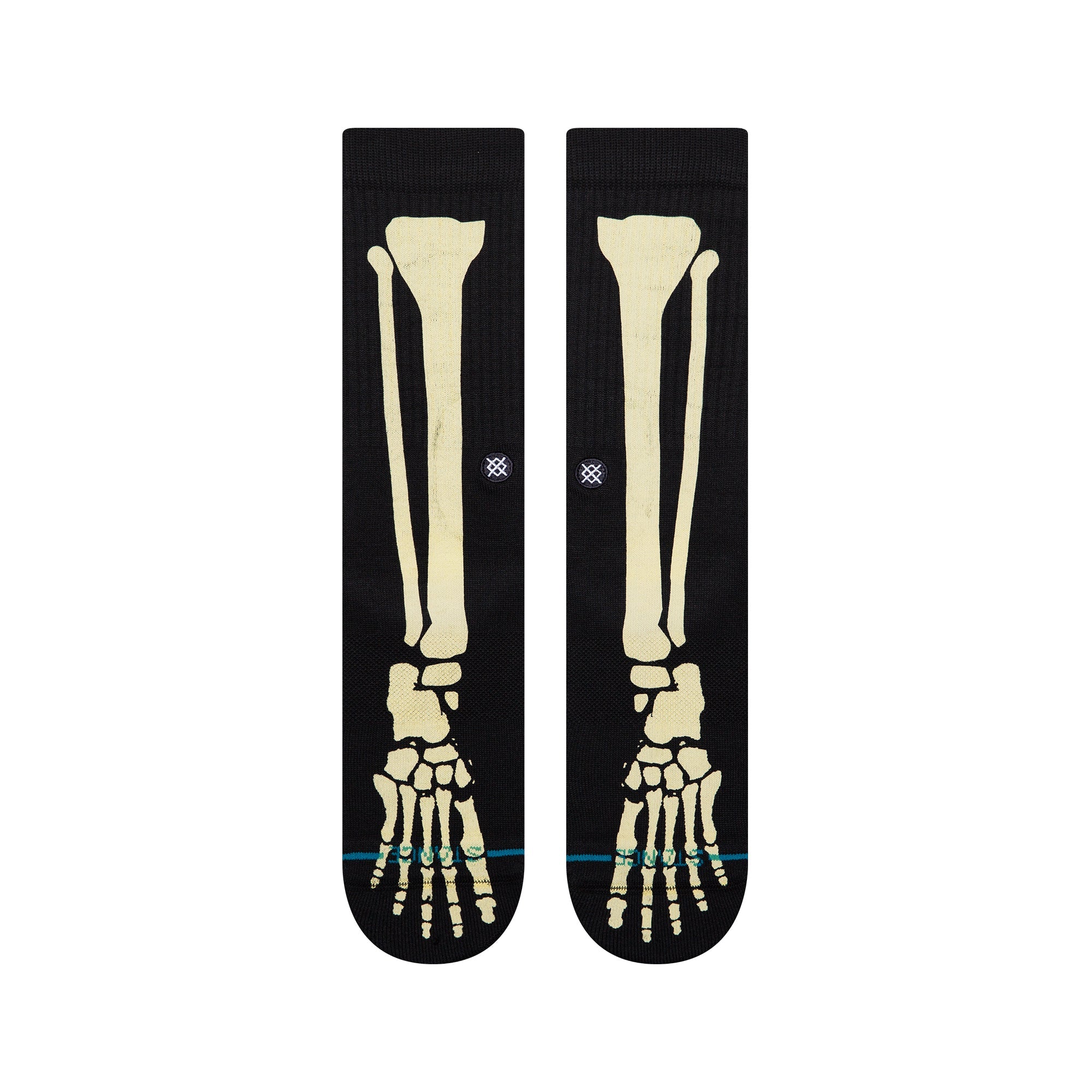 Bones 3 Crew Socks - Black
