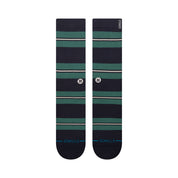 Caesar Stripe Crew Socks - Green