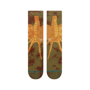 Chaussettes Alien x Stance Face Hugger Crew - Brun