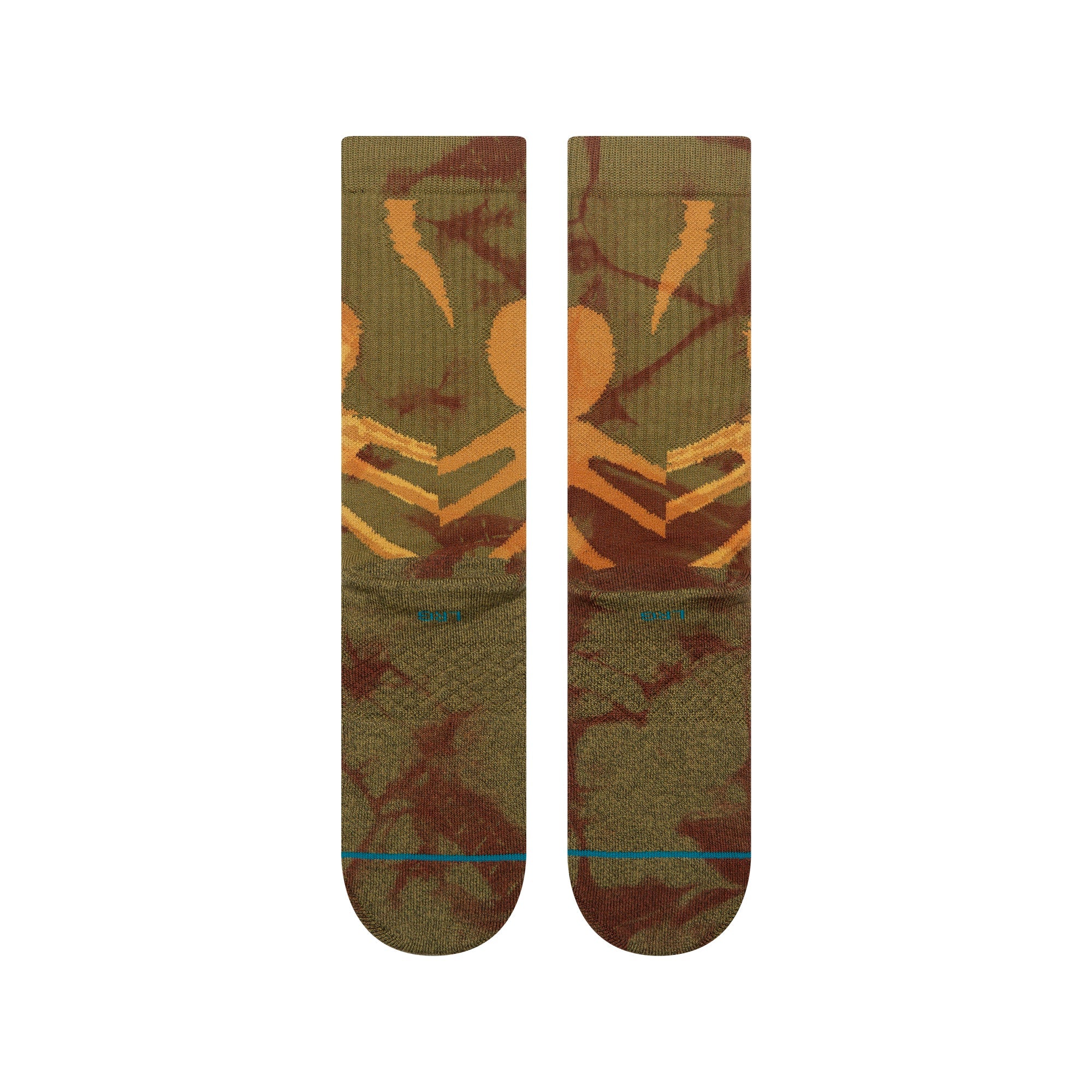 Chaussettes Alien x Stance Face Hugger Crew - Brun