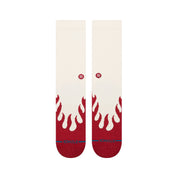 Heating Up Crew Socks - Red