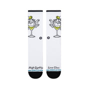 Chaussettes High Quality Low Class Crew - Blanc