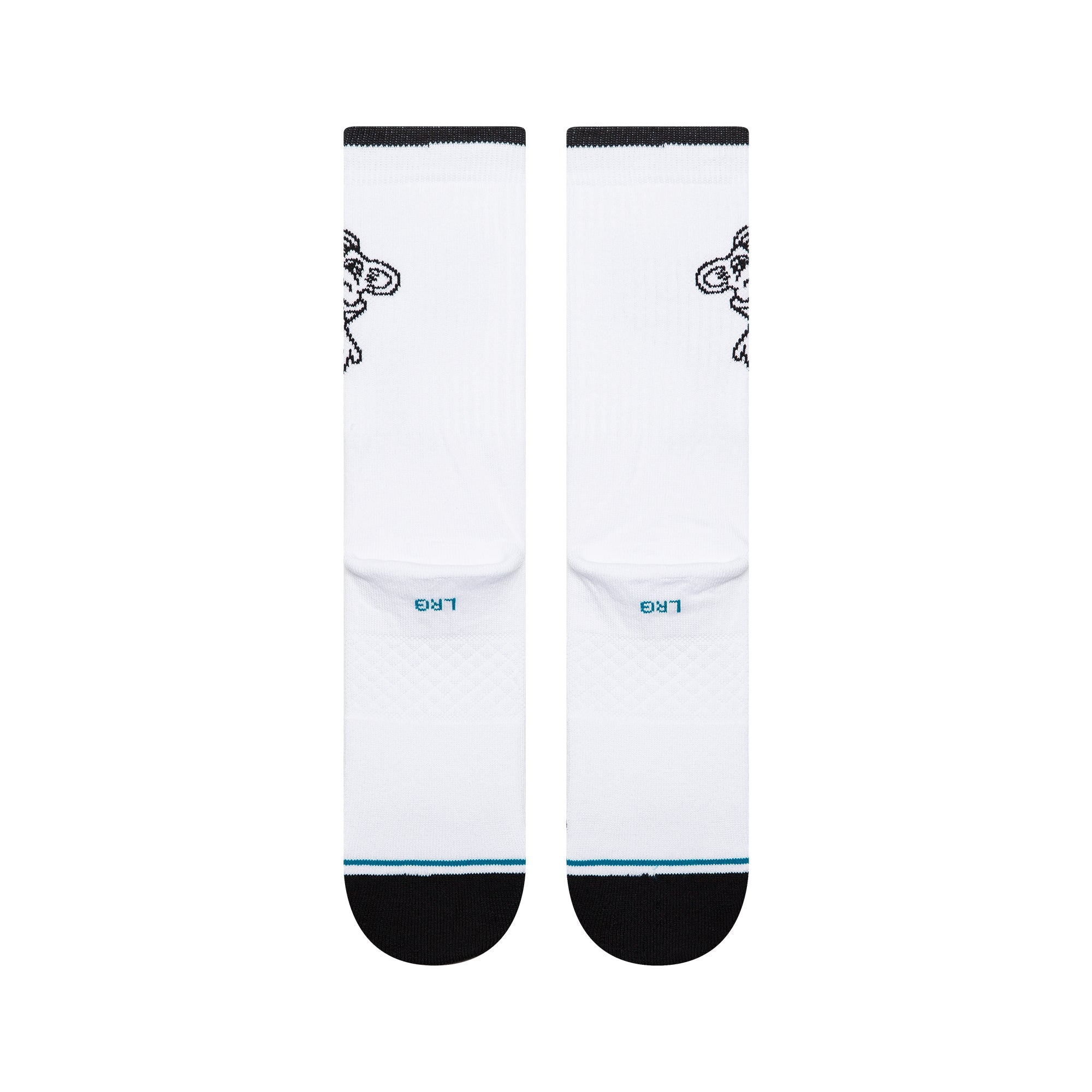 Chaussettes High Quality Low Class Crew - Blanc
