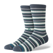 Chaussettes Signature Stripe Crew - Turbulence