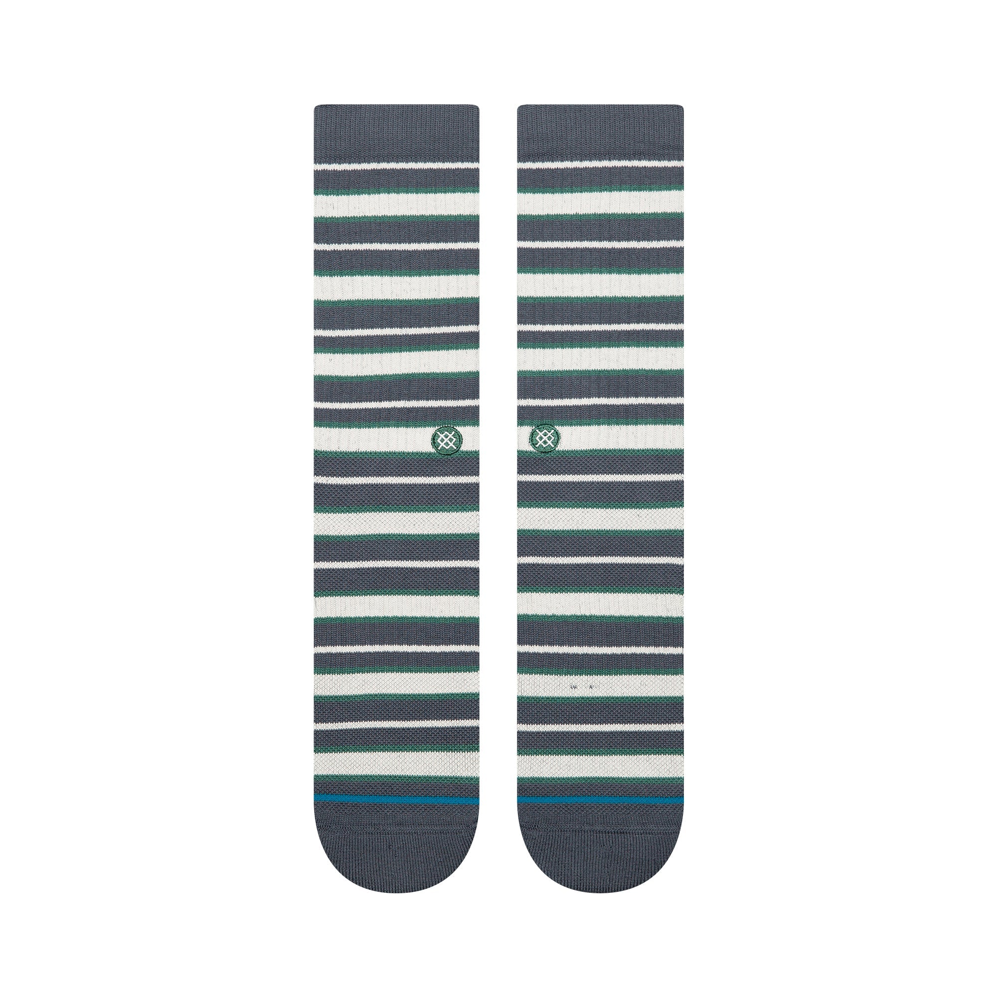 Chaussettes Signature Stripe Crew - Turbulence