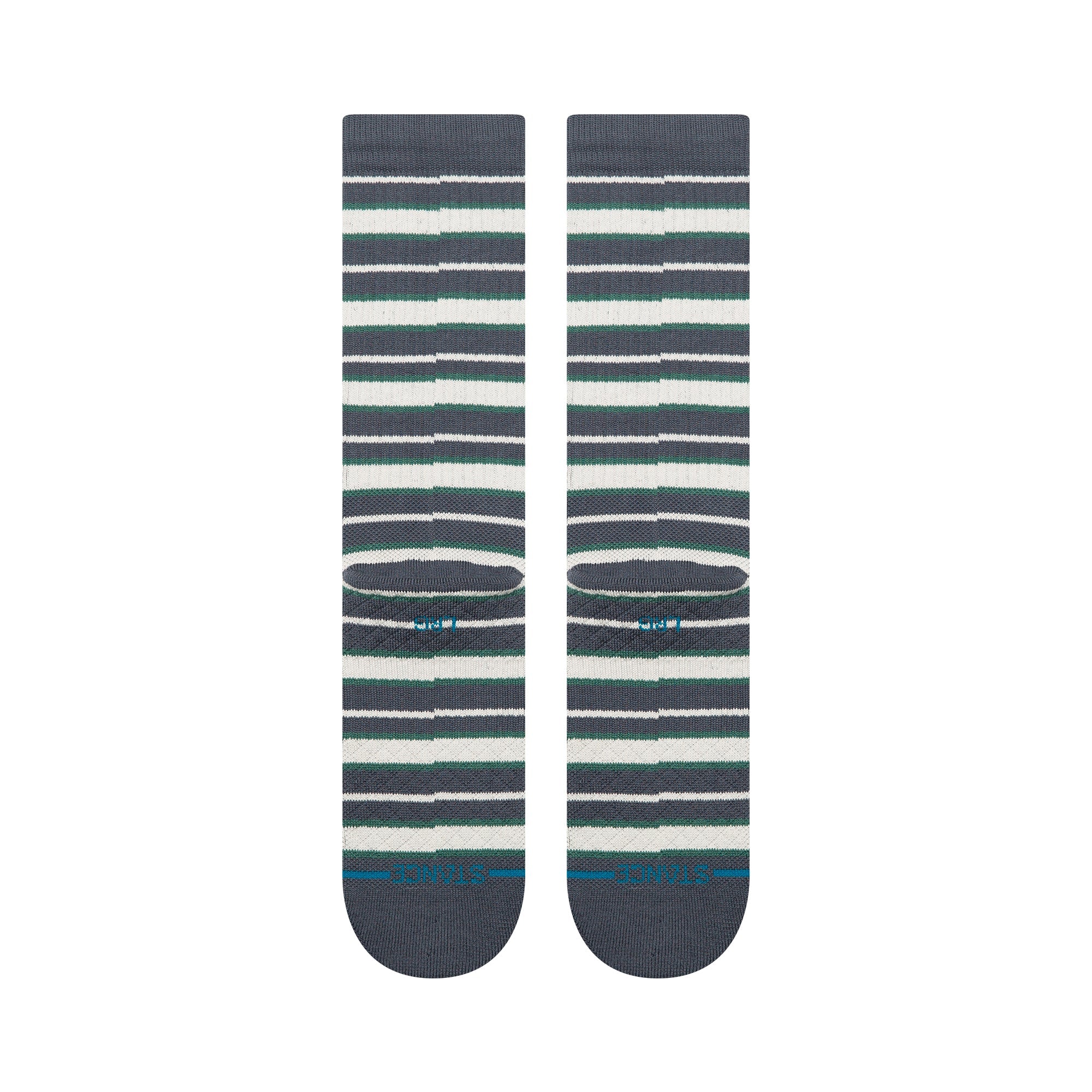 Chaussettes Signature Stripe Crew - Turbulence