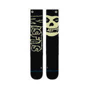 "Misfits" Wool Snow OTC Socks - Black