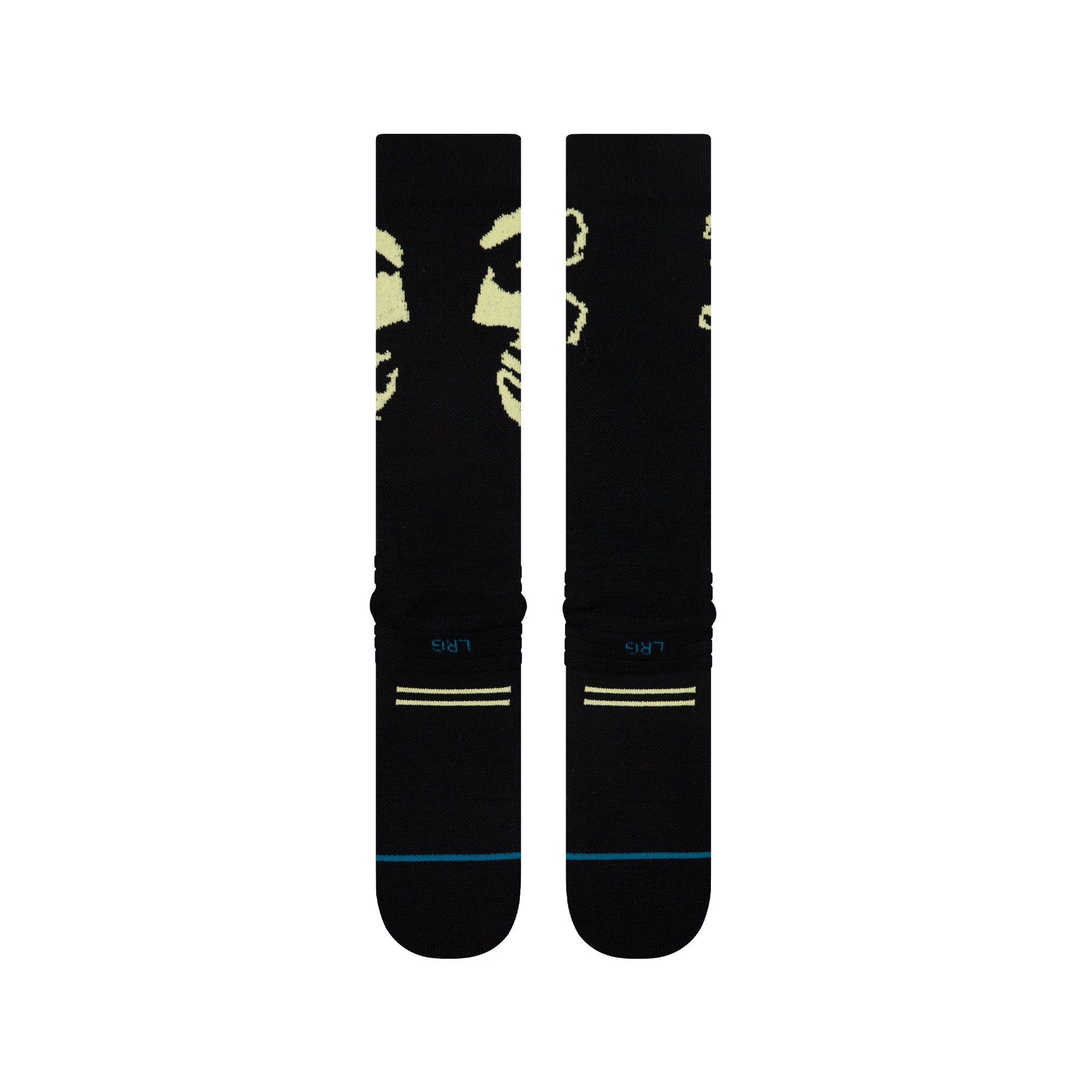 "Misfits" Wool Snow OTC Socks - Black