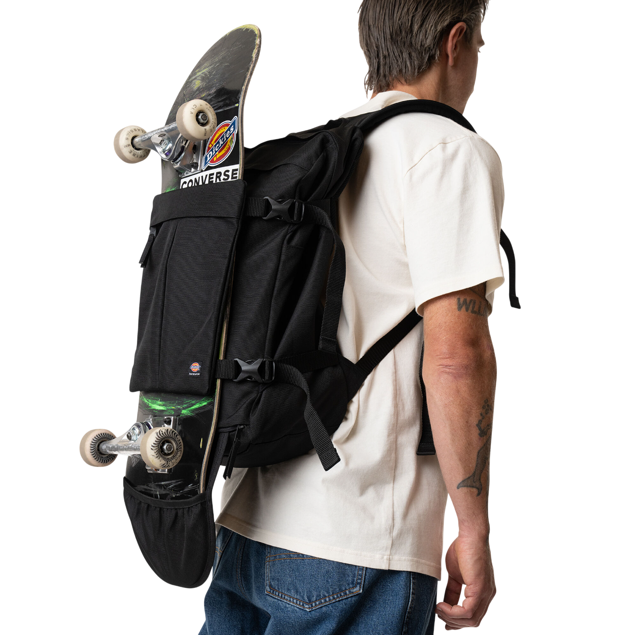 Mike Anderson Skateboarding Backpack - Black (BLK)