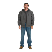 Hooded Duck Bomber Jacket - Slate
