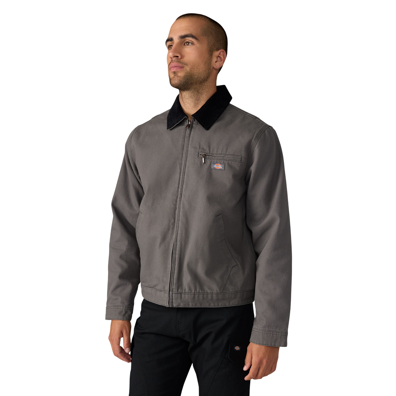 Blanket Lined Duck Canvas Jacket - Slate Gray (OSL)