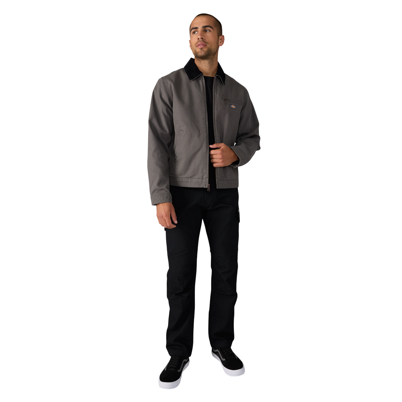 Blanket Lined Duck Canvas Jacket - Slate Gray (OSL)