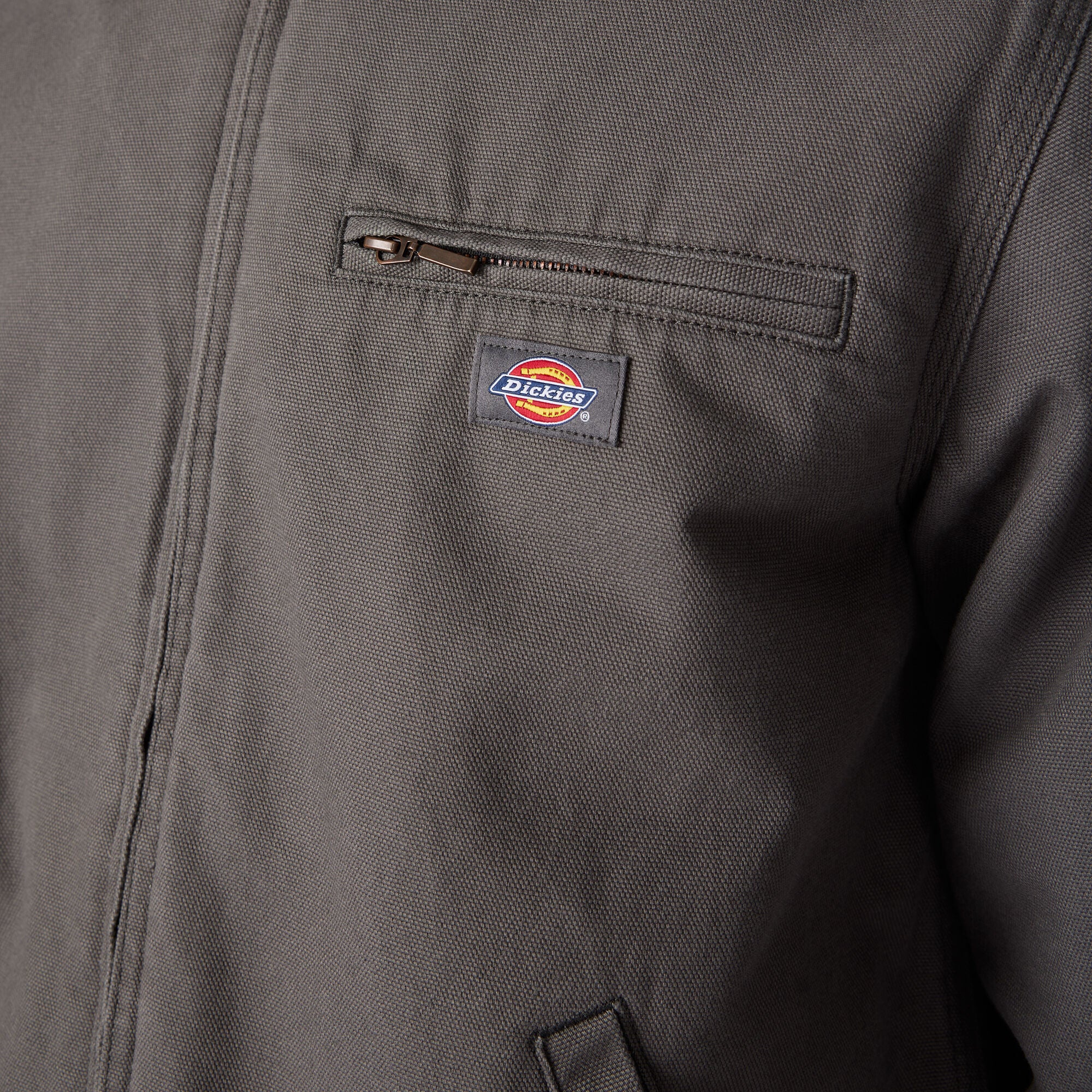 Blanket Lined Duck Canvas Jacket - Slate Gray (OSL)
