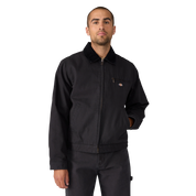 Blanket Lined Duck Canvas Jacket - Black (BLK)